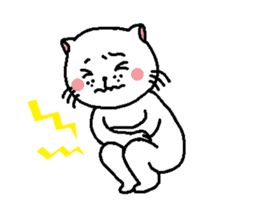 The Tamuras' cat 3 sticker #5694937