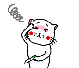 The Tamuras' cat 3 sticker #5694938