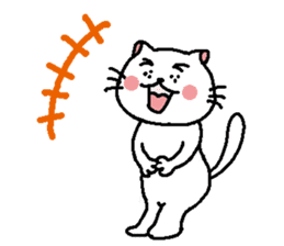 The Tamuras' cat 3 sticker #5694944