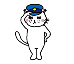 The Tamuras' cat 3 sticker #5694946