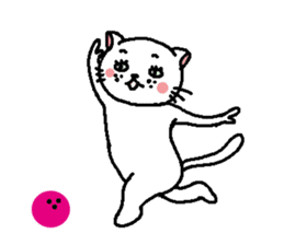 The Tamuras' cat 3 sticker #5694947