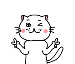 The Tamuras' cat 3 sticker #5694952