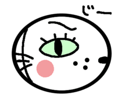 The Tamuras' cat 3 sticker #5694953