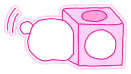 Fluffy rabbit "Honoka" sticker #5695167