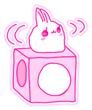 Fluffy rabbit "Honoka" sticker #5695169