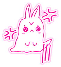 Fluffy rabbit "Honoka" sticker #5695174