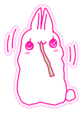 Fluffy rabbit "Honoka" sticker #5695188