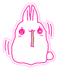 Fluffy rabbit "Honoka" sticker #5695189