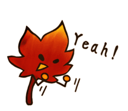 Various Leaves(English ver) sticker #5695230