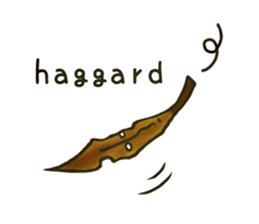 Various Leaves(English ver) sticker #5695233