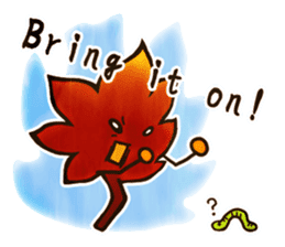 Various Leaves(English ver) sticker #5695243