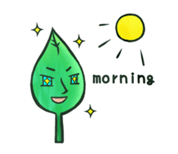 Various Leaves(English ver) sticker #5695253