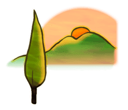 Various Leaves(English ver) sticker #5695260