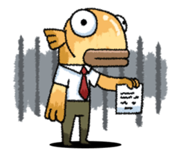 Sakana Kacho's daily life sticker #5695282