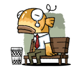 Sakana Kacho's daily life sticker #5695287