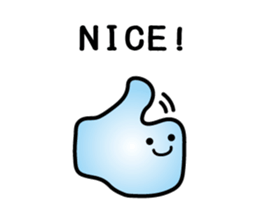 A cell of simple reaction "English ver." sticker #5695477