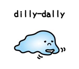 A cell of simple reaction "English ver." sticker #5695479