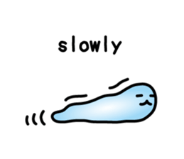 A cell of simple reaction "English ver." sticker #5695485