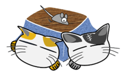 White&Black cat Lin sticker #5695552