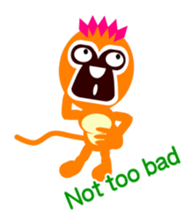 Frank monkeys 2 sticker #5695560