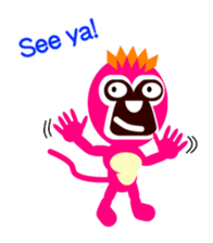 Frank monkeys 2 sticker #5695563