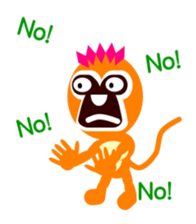 Frank monkeys 2 sticker #5695569