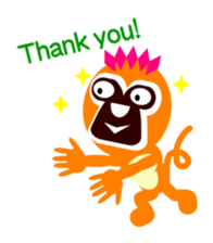 Frank monkeys 2 sticker #5695580