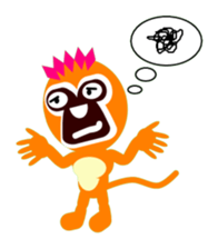 Frank monkeys 2 sticker #5695590