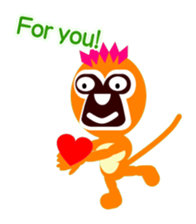 Frank monkeys 2 sticker #5695594