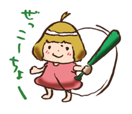 Hysterical Girl by lefthandkemkem sticker #5695596