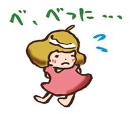 Hysterical Girl by lefthandkemkem sticker #5695601