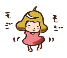 Hysterical Girl by lefthandkemkem sticker #5695602