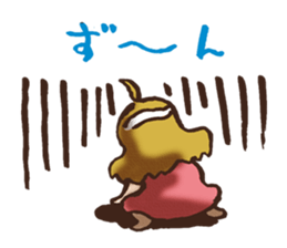 Hysterical Girl by lefthandkemkem sticker #5695605