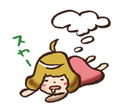 Hysterical Girl by lefthandkemkem sticker #5695609