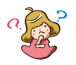 Hysterical Girl by lefthandkemkem sticker #5695619