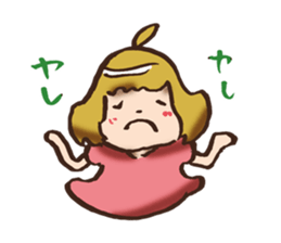 Hysterical Girl by lefthandkemkem sticker #5695621