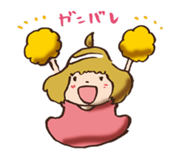 Hysterical Girl by lefthandkemkem sticker #5695623