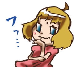 Hysterical Girl by lefthandkemkem sticker #5695631