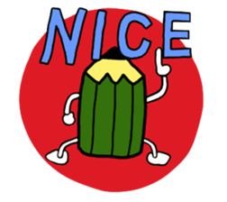 Pencil Boy sticker #5695693