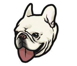 French Bulldog "BULLO" 4 sticker #5695762