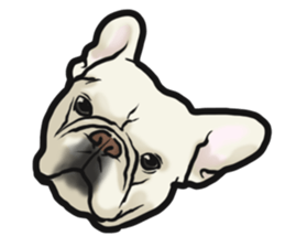 French Bulldog "BULLO" 4 sticker #5695767