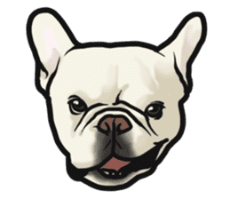 French Bulldog "BULLO" 4 sticker #5695769