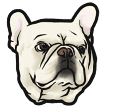 French Bulldog "BULLO" 4 sticker #5695773