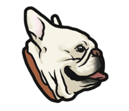 French Bulldog "BULLO" 4 sticker #5695776