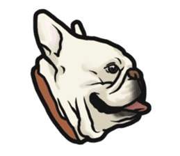 French Bulldog "BULLO" 4 sticker #5695776