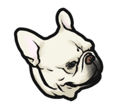 French Bulldog "BULLO" 4 sticker #5695784