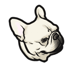 French Bulldog "BULLO" 4 sticker #5695784