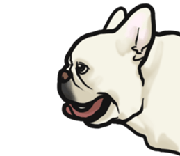 French Bulldog "BULLO" 4 sticker #5695787