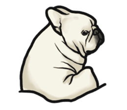 French Bulldog "BULLO" 4 sticker #5695793