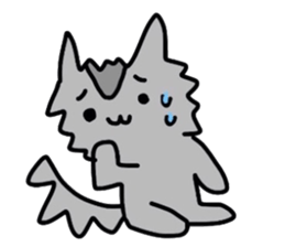 wolf boy sticker #5696198